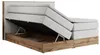 MKS MEBLE King Boxspringbett 180x200 mit Bettkasten Eiche, Produktbild-Vorschau 5