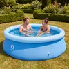 Avenli 17792 Rundes Schwimmbecken 244 x 63 cm, blau Produktbild-Vorschau 15
