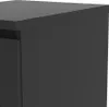 Nada Commode basse et étroite 3 tiroirs, noir mat. Voir les images du produit 5
