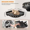 Kletterwand Katzen mit Katzenbett und 3X Katzentreppe Wand Produktbild-Vorschau 7