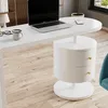 Biurko Vicco Lara Biały wysoki połysk 120 x 50 cm z 2 Podgląd zdjęcia produktu 5