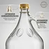 2 x 5L Glasballon (Gallone) mit Schutzkorb, Produktbild-Vorschau 5