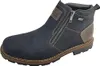 A single blue boot with a zipper on a white background. Anteprima dell’immagine prodotto