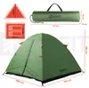 Epifit 2 Mann Zelt 205x150x120 cm Wasserdicht Camping Produktbild-Vorschau 2