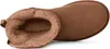 A top-down view of a brown Ugg boot, showing the fluffy interior and the exterior. Anteprima dell’immagine prodotto
