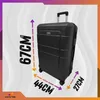 OMNA | Valise sur roulettes NEVADA - XL (24") - 67x44x27 cm Voir les images du produit 2