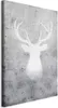 Italienischer Leinwand Leinwandbild - Noble Elk (1 Part) Produktbild-Vorschau 1