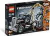 The image shows the box of a Lego Technic Holztransporter 2in1 set. Produktbild-Vorschau