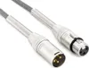INF Silbernes XLR-Stecker auf Buchse Mikrofonkabel für Produktbild-Vorschau 3