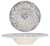 Bonna Assiette à pâtes - Luca Mosaic - Porcelaine - 24 cm Voir les images du produit 1