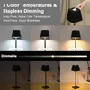 Tischlampe Kabellos, LED Tischleuchte, Dimmbar Touch Akku Produktbild-Vorschau 2