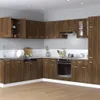 Parete attrezzata in rovere marrone 60x31x60 cm Materiale a Anteprima dell’immagine prodotto 9