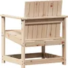 vidaXL Gartenstuhl 62x56x77 cm Massivholz Kiefer Produktbild-Vorschau 6