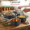 7-częściowy zestaw garnków indukcyjnych alpina – garnki ze Podgląd zdjęcia produktu 5