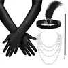 20er Set Damen Kostüm – 1920er Jahre Charleston Accessories Produktbild-Vorschau 1
