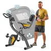 Hop-Sport 3-in-1 Heimtrainer Fahrrad klappbar HS-3010x Grix Produktbild-Vorschau 1