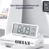 Digitale Wanduhr,Uhr,wand deco,Temperatur, Datums und Produktbild-Vorschau 4