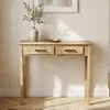 Beistelltisch "Natur" aus Holz, 90x34 cm, Telefontisch mit Produktbild-Vorschau 1