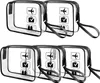 3x Trousse de toilette transparente, parfaite pour les Voir les images du produit 9