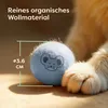 Knupis Filzbälle für Katzen - 6 Bälle Wolle - Nachhaltiges Produktbild-Vorschau 4