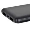 A close-up, angled view of a black power bank on a white background, showing its ports and indicator lights. Anteprima dell’immagine prodotto