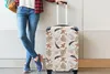 MuchoWow® Koffer Handgepäck Trolley Rollkoffer Kleine Produktbild-Vorschau 5
