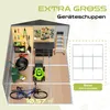 HOMAVO Gerätehaus Metall mit Pultdach, Gartenhaus Metall Produktbild-Vorschau 7