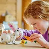 LEGO 31133 Creator 3in1 Weißer Hase Tierspielzeug Set mit Produktbild-Vorschau 7
