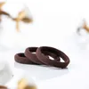 Set di 3 elastici per capelli FAIRHAIR per trecce marroni Anteprima dell’immagine prodotto 2