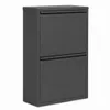 Alveon Schuhkipper Metall 2 Klappen schmal 51 x 15 x 75 cm Produktbild-Vorschau 2