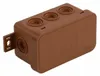 Caja de protección, hermética, IP54, color marrón, con Vista previa de la imagen del producto 2