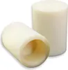 Two cylindrical objects, likely plastic or polymer, are shown against a white background. One is upright, and the other is lying on its side, revealing a hollow interior. Voir les images du produit