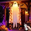 Halloween Deko Outdoor Hängende Geist mit Licht und Timer Produktbild-Vorschau 1