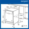 Exquisit Einbau-Geschirrspüler, 12 Maßgedecke, 49 dB(A), Produktbild-Vorschau 11