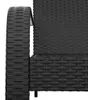 vidaXL Adirondack-Gartenstuhl Schwarz Poly Rattan Produktbild-Vorschau 6