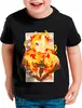 style3 Flame Breath Kinder T-Shirt anime japan manga Produktbild-Vorschau 1