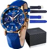 Montre bleue Vostok Europe VK64-515B670 Voir les images du produit 2