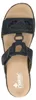 Rieker Damen Pantolette schmal mit T-Riemen Klettverschluss Produktbild-Vorschau 122