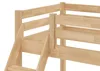 Stabiles Stockbett Etagenbett 90x200 u 140x200 Buche massiv Produktbild-Vorschau 3