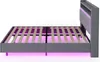 okwish Čalouněná postel 160x200 cm s USB portem a LED Náhled obrázku produktu 8