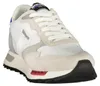 Weißer Herrensportschuh mit grauen/blauen Akzenten und Produktbild-Vorschau 2