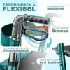 KESSER® Rollator Aluminium faltbar, höhenverstellbar & bis Produktbild-Vorschau 5