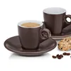 Kela Espressotassen-Set, Zestaw, Brązowy, Ceramika, Podgląd zdjęcia produktu 4