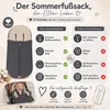 Fillikid Fußsack Sommer Light Trend 95x48 cm Exklusiv Produktbild-Vorschau 5