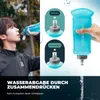 ROCKBROS Weiche Trinkflasche Faltbar Trinkbeutel Fahrrad Produktbild-Vorschau 3