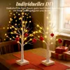 LED-lichtboom, warm wit, berkenboom, 2 stuks, 60 cm, Productafbeelding-voorbeeld 2