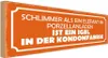 vianmo Holzschild 10x27 cm Elefant Porzellanladen Igel in Produktbild-Vorschau 1