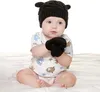 Wintermützen-Handschuh-Set für geborene, für Mädchen von Produktbild-Vorschau 4