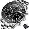 Zegarek Męski Benyar Klasyczny Elegancki Chronograf Podgląd zdjęcia produktu 7