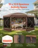 VEVOR Pop-up-Pavillon, 4,57 x 4,57 m, großes 8-seitiges Produktbild-Vorschau 2